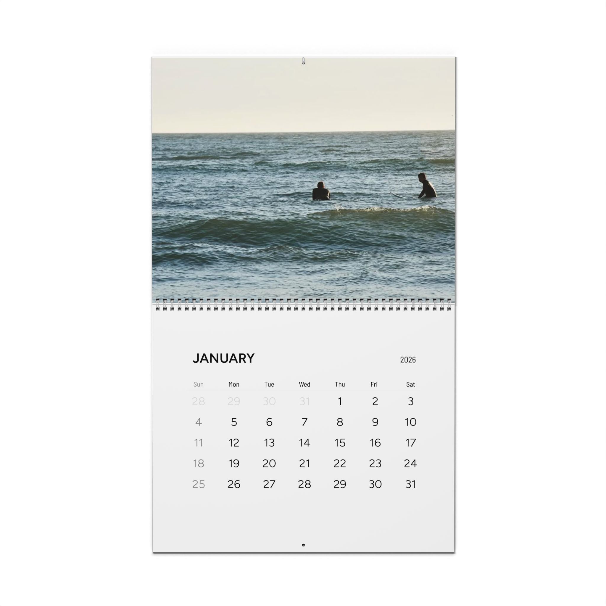 2026 Coastal Photography Wall Calendar
