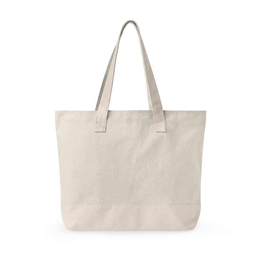 "Saltwater, Heals, Everything" Canvas Zippered Tote