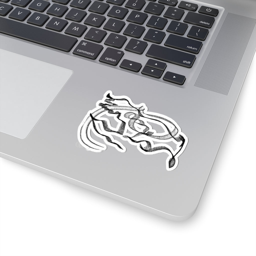 "The Brushstroke" Sticker